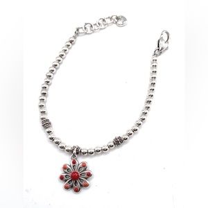 Brighton Flower Charm Bracelet - 2829